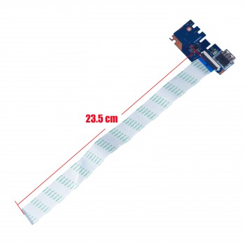 USB Card Reader Board for Laptop HP 250 G7 255 G7 HP 15-DA 15-DB 15-DY 15-CS 15-CA L20448-001 L20452-001 EPK52 EPK50 LS-G071P 4350M832L01 NBX0002CE00 with cable ( Ref.1-BRD176 )