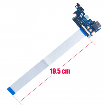 USB Card Reader Board for Laptop HP 250 255 G6 HP 15-BS 15-BW 15G-BR 15Q-BY 15Z-BW 924929-001 924991-001 LS-E795P 435OEP32L01 with cable ( Ref.1-BRD181 )