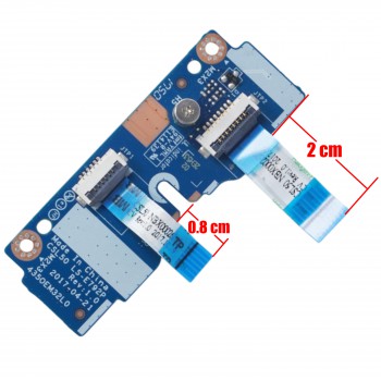 Touchpad Button Board for Laptop HP 250 G6 255 G6 HP 15-BS 15-BW 924934-001 924993-001 LS-E792P 435OEM32L0 CSL50 NBX00026J00 with cables ( SKU.1-BRD196 )