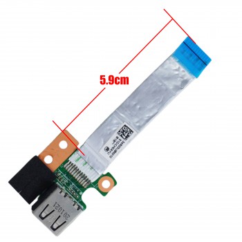 USB Board for Laptop HP Pavilion G4-2018TU B4P17PA G4-2019TU B4P18PA G4-2001AU B6U12PA 680558-001 DAR33TB16C0 34R33UB0010 34R33UB0020 with cable ( SKU.1-BRD206 )