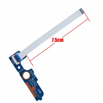 Power Button Board for Laptop HP 755 G3 1BB32US Z2C27US 850 G3 Z5Z61US 1HC71US 6050A2727401 6035B0129202 6050A2835601 E162264 821190-001 with cable ( SKU.1-BRD222 )