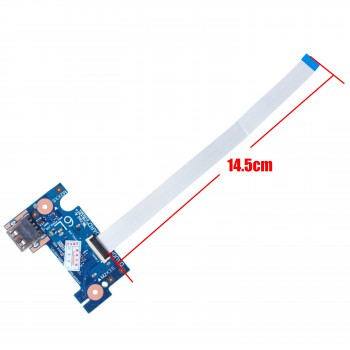 USB Card Reader Board for Laptop HP ProBook 470 G7 17-BY 17T-BY 17-CA 17Z-CA 17-by4075cl L22538-001 6050A2979801 L22522-001 with cable ( SKU.1-BRD243 )