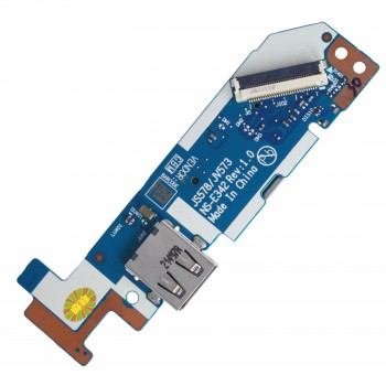 Power USB Audio SD Card Reader Led Board for Laptop Lenovo IdeaPad 3-15IAU7 82RK 5C50S25335 JS578 JV573 NS-E342 ( SKU.1-BRD258 )