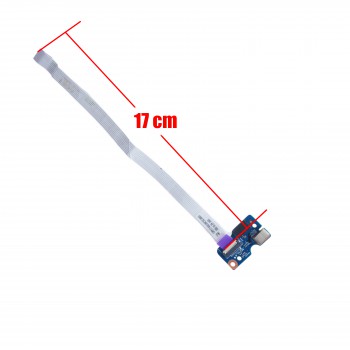 Power Button Board for Laptop HP 17-X 17-Y 17-x173dx 1BQ18UA 856604-001 856612-001 856680-001 with cable 17cm ( SKU.1-BRD276 )
