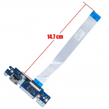 Power On Button Card Reader USB Board for Laptop Lenovo IdeaPad 320S-15IKB 81BQ002PAU 81BQ002RAU 81BQ002TAU 320S-15ISK 80Y9 5C50N77778 ( SKU.1-BRD278 )