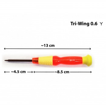 Precision Tri-wing Screwdriver Y 0.6mm Nintendo Switch 3DS Wii U ( SKU.1-SRP0031 )
