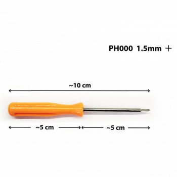 Precision Screwdriver + 1.5mm PH000 Phillips ( SKU.1-SRP0035 )