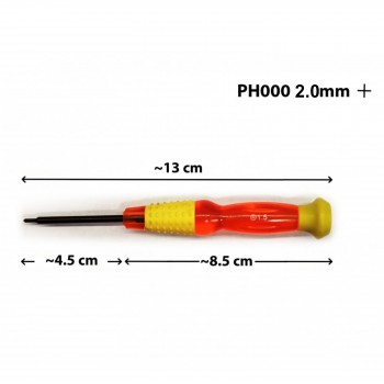 Precision +2.0mm PH000 Phillips Screwdriver PSP PS4 console ( SKU.1-SRP0040 )