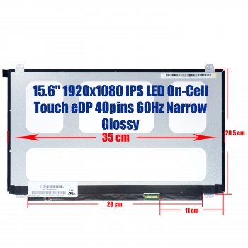 Laptop Screen monitor NV156FHM-T00 V8.0 with 120HZ FHD IPS  15.6" 30 Pin 1920X1080 ( SKU.1-SCR0028 )