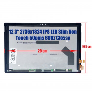 Laptop Screen Touch Screen Display 12.3