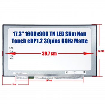 Laptop Monitor N173FGA-E34 REV.C4 N173FGA-E43 17.3
