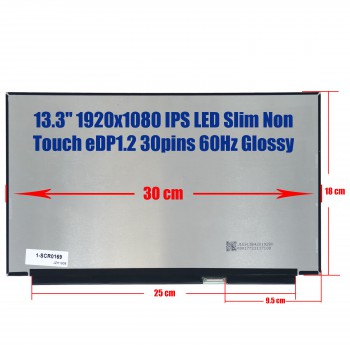 Laptop Monitor FHD 1920x1080 IPS 13.3