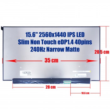 Laptop Monitor - Screen monitor for 15.6
