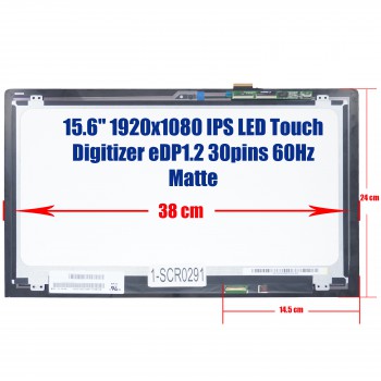 Laptop Monitor - Screen monitor for Lenovo Ideapad Y700 Touch-15IS N156FHM-N41 V8.1 5D10Q90268 15.6
