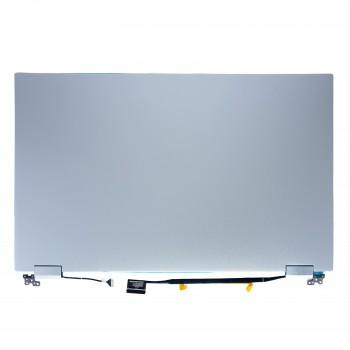 Laptop Screen - Screen monitor for Samsung Galaxy Book NP950QCG NP950QCG-K01 BA96-07387B BA96-07387A Silver Full Assembly 15.6'' 1920x1080 FHD IPS QLED 60Hz Glossy ( Ref.1-SCR0414 )