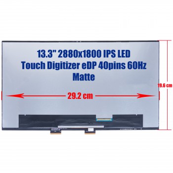 Laptop Screen monitor for Asus Zenbook S 13 UM5302 AMD Ryzen 6000 Series ATNA33AA03 ATNA33AA03-0 Touch Digitizer 13.3'' 2880x1800 2.8K IPS OLED 100% DCI-P3 eDP 40pins 60Hz Glossy ( SKU.1-SCR0527 )