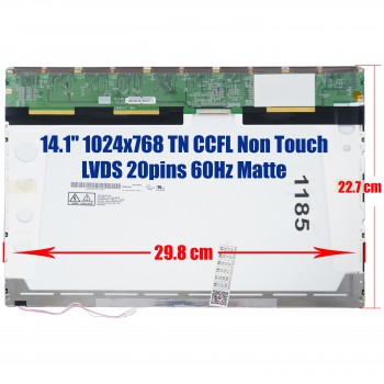 Laptop Monitor 14.1'' 1024x768 XGA CCFL 20pin Laptop Screen Monitor (Ref. 1-1185)