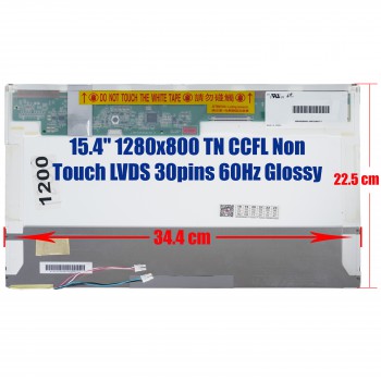 Laptop Monitor 15.4'' 1280x800 WXGA 2 CCFL 30pin Laptop Screen Monitor (Code 1-1200)