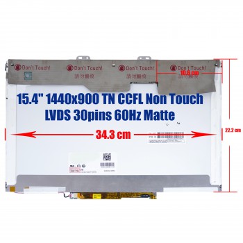 Laptop Monitor 15.4'' 1440x900 WXGA+ CCFL 30pin Laptop Screen Monitor (Ref. 1-1202)