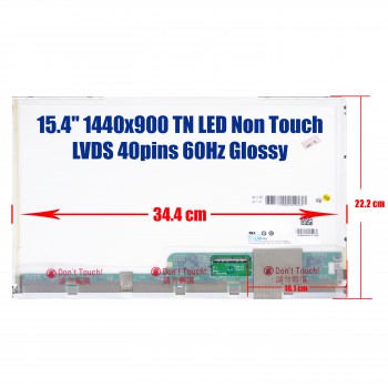 Laptop Monitor 15.4'' 1440*900 B154PW04 V.2 B154PW04 V.2 B154PW04 V.3 B154EW08 V.0 LP154WP2-TLC1 LP154WP2-TLC2 LTN154BT06 (Code 1-2831)