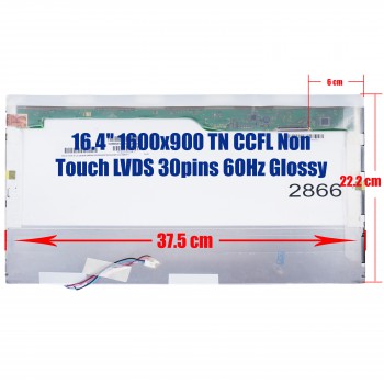 LQ164D1LD4B 16.4'' 1600x900 WXGA HD 2 CCFL 30pin (Ref. 2866)