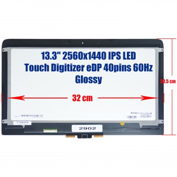 Monitor Laptop Panel 13.3'' 2560X1440 40pin LCD+Touch (Ref. 1-2902)