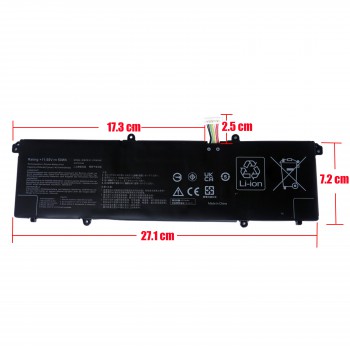 Laptop Battery - Battery for Asus VivoBook A413FA D413DA D413IA D533IA D533UA C31N1905 0B200-03580200 0B20003580200 0B200-03750300 50Wh 11.55V 4329mAh with cable 7pins ( Ref.1-BAT0475 )
