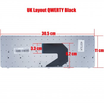Laptop Keyboard for HP G4 G6 G4-1000 CQ43 CQ430 G4-1000 G4-1311NR G6-1000 630 635 CQ57 CQ58 2000 CQ43-108TU 633183-001 633183-031 643263-031 633183-dj1 UK Black ( Code 40073UK )
