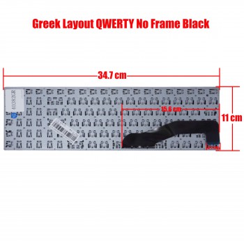 Laptop Keyboard Greek Keyboard ASUS X540 R540SA R540S R540SC X540L X540LA X540L X540LA X540LJ X540S X540SA X540SC US No frame 90NB0B03-R30690 90NB0B11-R30110 90NB0B15-R30670 (Ref.40382GR)