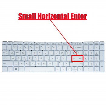 Keyboard for Laptop HP Pavilion 15-CW 15-CS HP 250 G7 6BP45EA 6BP11EA 255 G7 OEM High Quality (Ref.40549GRNFRWHBL)