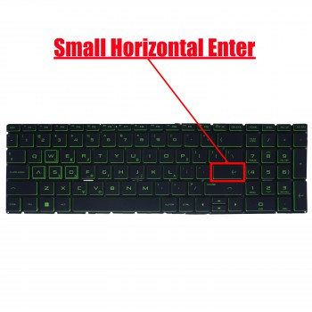 Keyboard Laptop HP 250 G7 255 G7 15-DA 15-DB 9Z.NEZSC.40U 6MP21ES#ABU 9Z.NEZSC.401 PK1329l1C00 TPN-C135 17-por TPN-C136 250 G7/255 G7/256 G7 7J1880 L20386-001 GREEK No Frame Layout keyboard (Ref.40549GRGREEN)