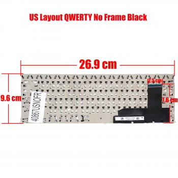 Keyboard Laptop Keyboard for ASUS X205 X205T X205TA E202 E202S E205 E202MA TP201SA US Black OEM(Ref.40867USNOFR) 