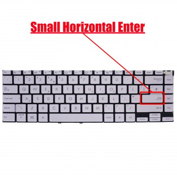 Laptop Keyboard - Keyboard for ASUS Zenbook 14X UX5400 UX5400ZF UX5400E UX5400EA UX5400EG UX5401EA-OLED-KN511T 4602GE00 DJ1TI12 0KN1-DJ2UK12 0KNB0-4601UK00 ASM20N3 OEM (Ref. 40704USBLPINK)