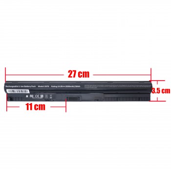 Laptop Battery - Battery for Dell Inspiron 3551 5551 5555 5555 5558 5758 Vostro 3451 HD4J0 M5YIK WKRJ2 GXVJ3 1KFH3 p51f002 (Ref.-1-BAT0050(2200MAH))