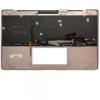 Keyboard Laptop Keyboard for Asus zenbook UX390UA DH51-GR GS SERIES QENT2S-CB RH71-CB XH74-BL UX390UAK US Pink Palmrest OEM (Ref.40882USPINKPALM) 
