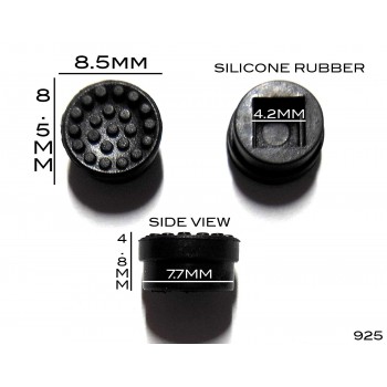 Plastic Cap - Laptop Keyboard Mouse Stick Point Cap Trackpoint Soft Dome Laptop Pointer for HP Black (Ref. 1-PER0011)
